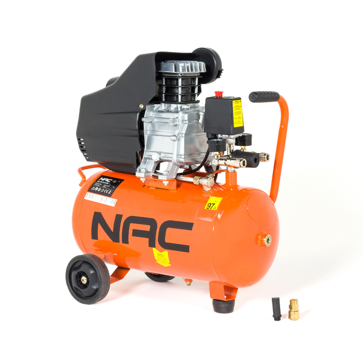 Nac oliecompressor 24l 1,5kw 8 bar