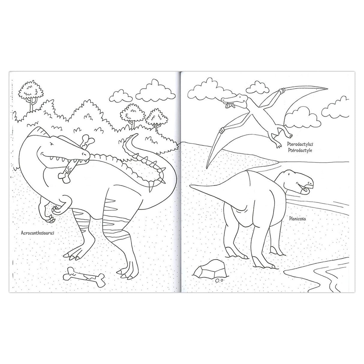 Coloriage deltas dino