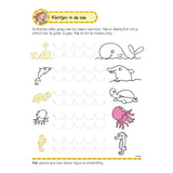 Deltas oefenboek met stickers - eerste schrijfspelletjes (5-6 jaar)