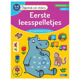 Deltas Exercise Book with stickers First reading games (5-6 years)