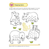 Deltas Exercise Book with stickers First reading games (5-6 years)