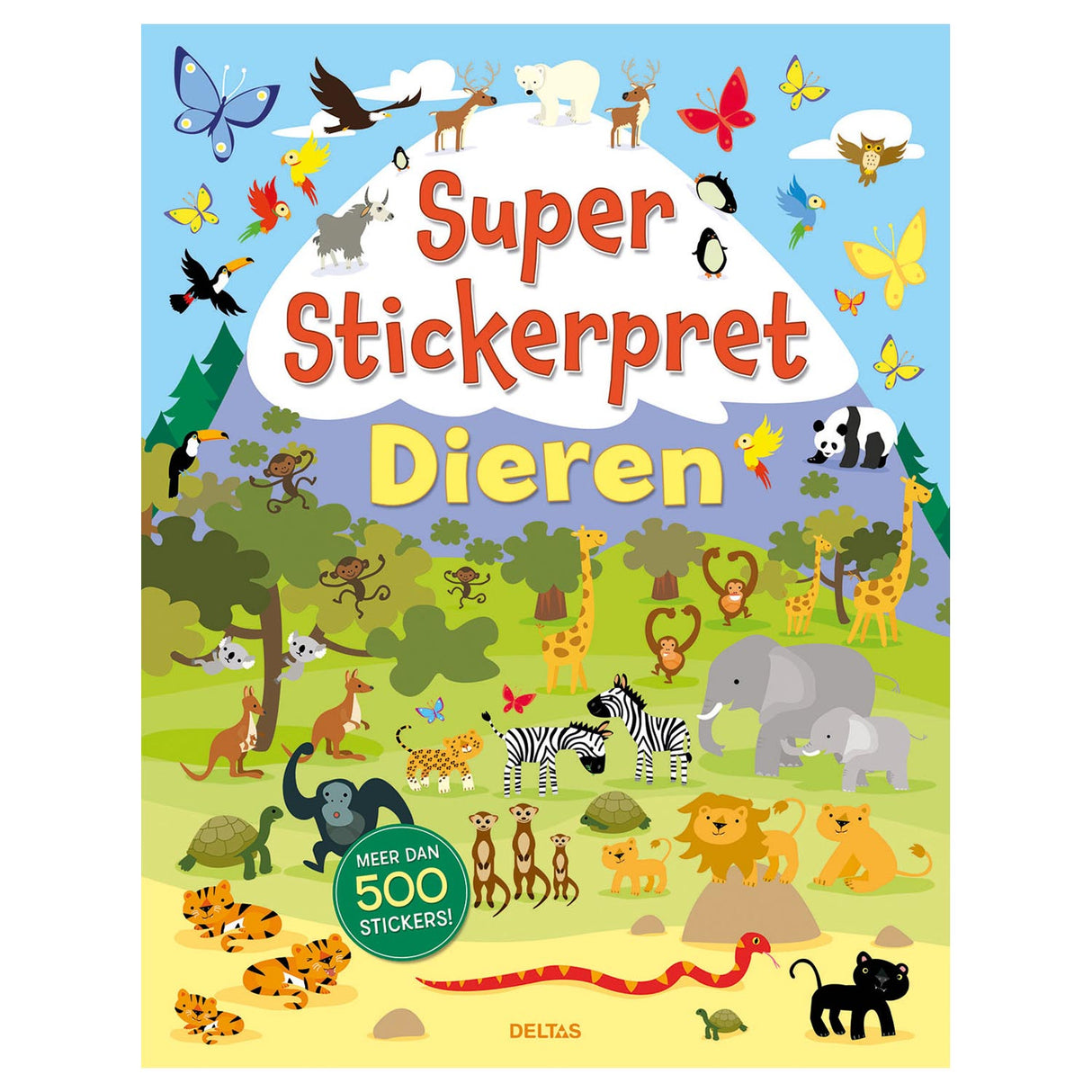 Deltas Super Sticker Fun - Animaux