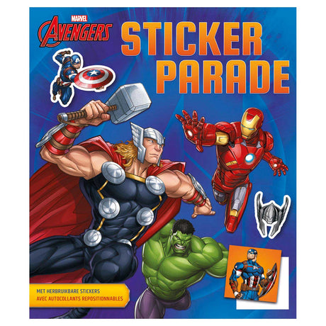 Marvel deltas avengers sticker parade