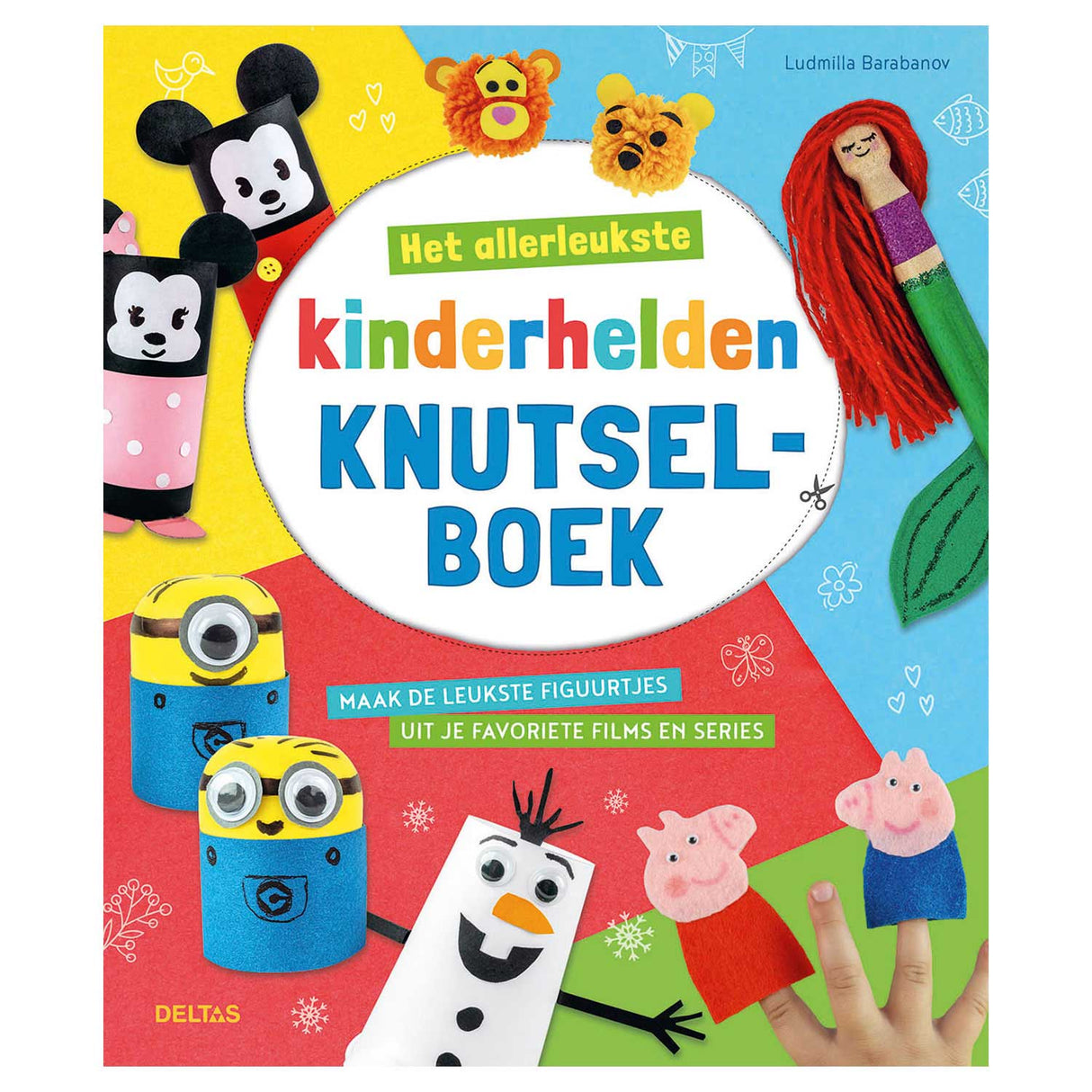 Deltas het allerleukste kinderhelden knutselboek