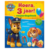 Knjiga za rojstni dan Paw Patrol - Hura, 3 leta!