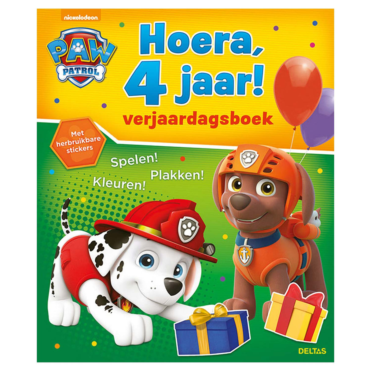 Deltas verjaardagsboek hoera, 4 jaar!