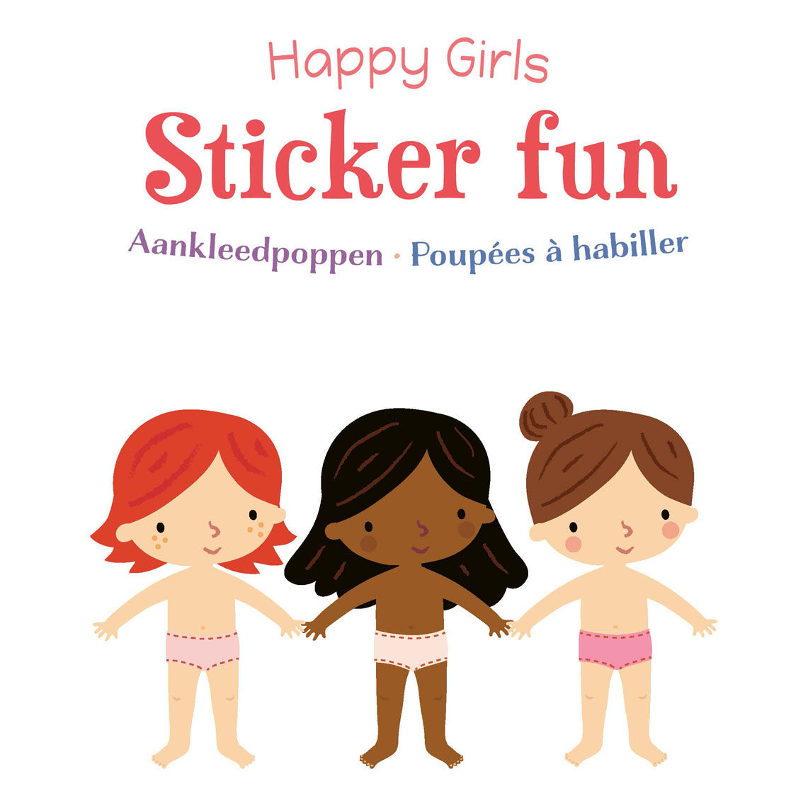 Delta Happy Girls Sticker Fun Dolding Dolls