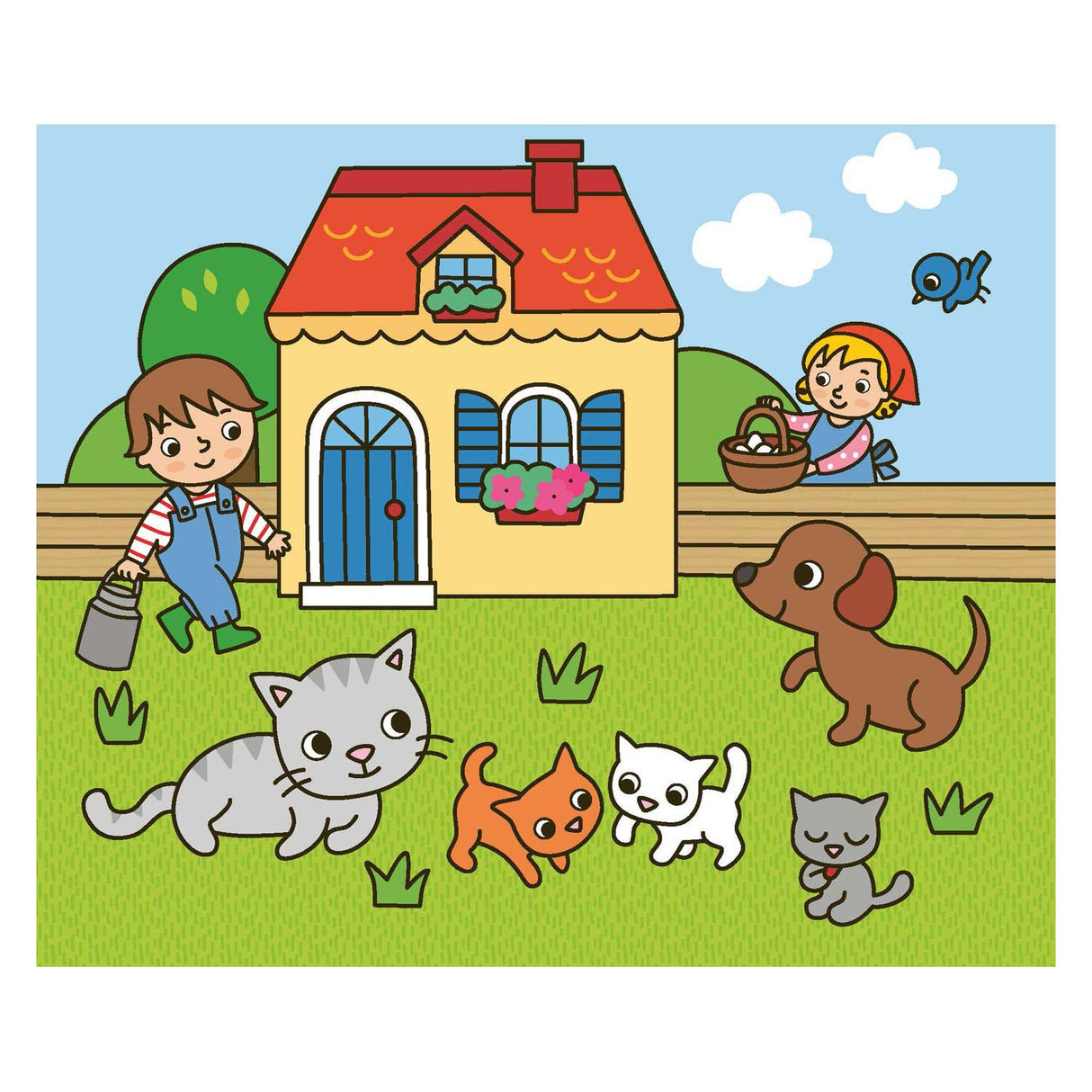 Deltas Happy Coloring - Les animaux de la ferme