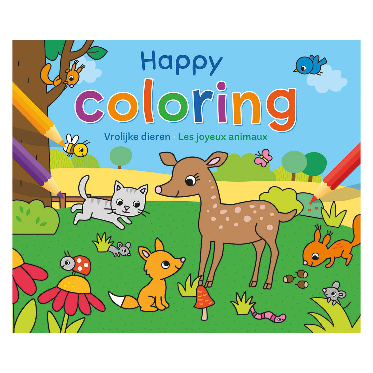 Deltas happy coloring vrolijke dieren