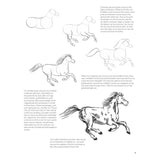 Deltas Learn to draw horses step by step