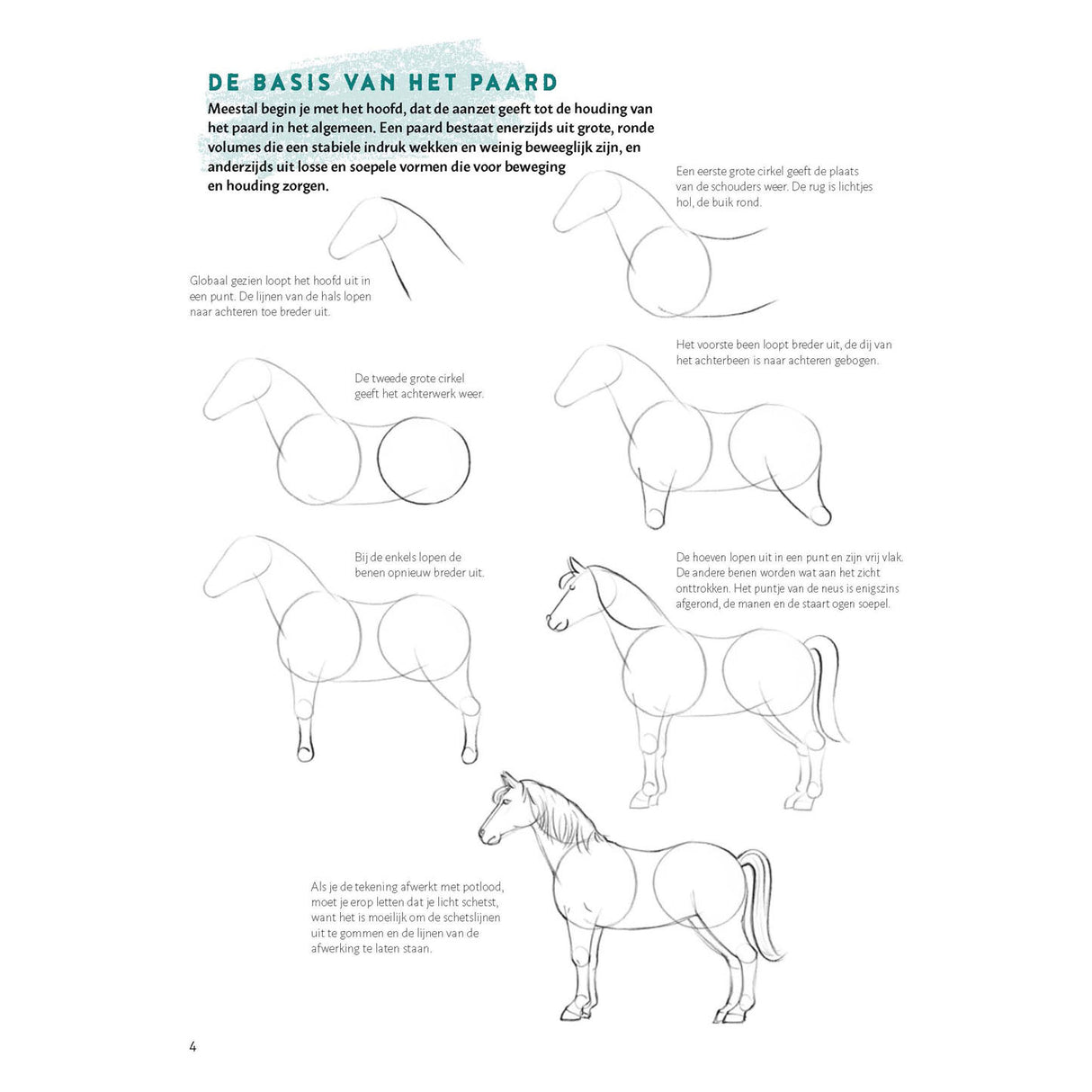 Deltas aprende a dibujar caballos paso a paso