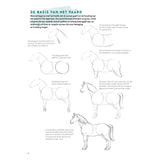 Deltas Learn to draw horses step by step