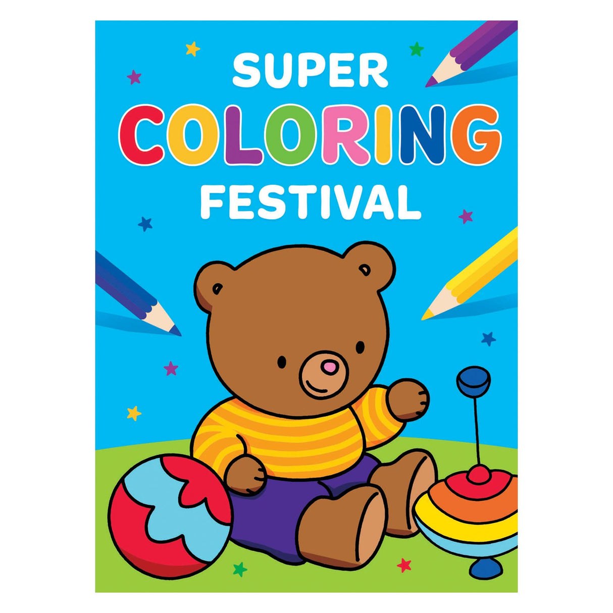 Deltas Super Coloring Festival Farbbuch