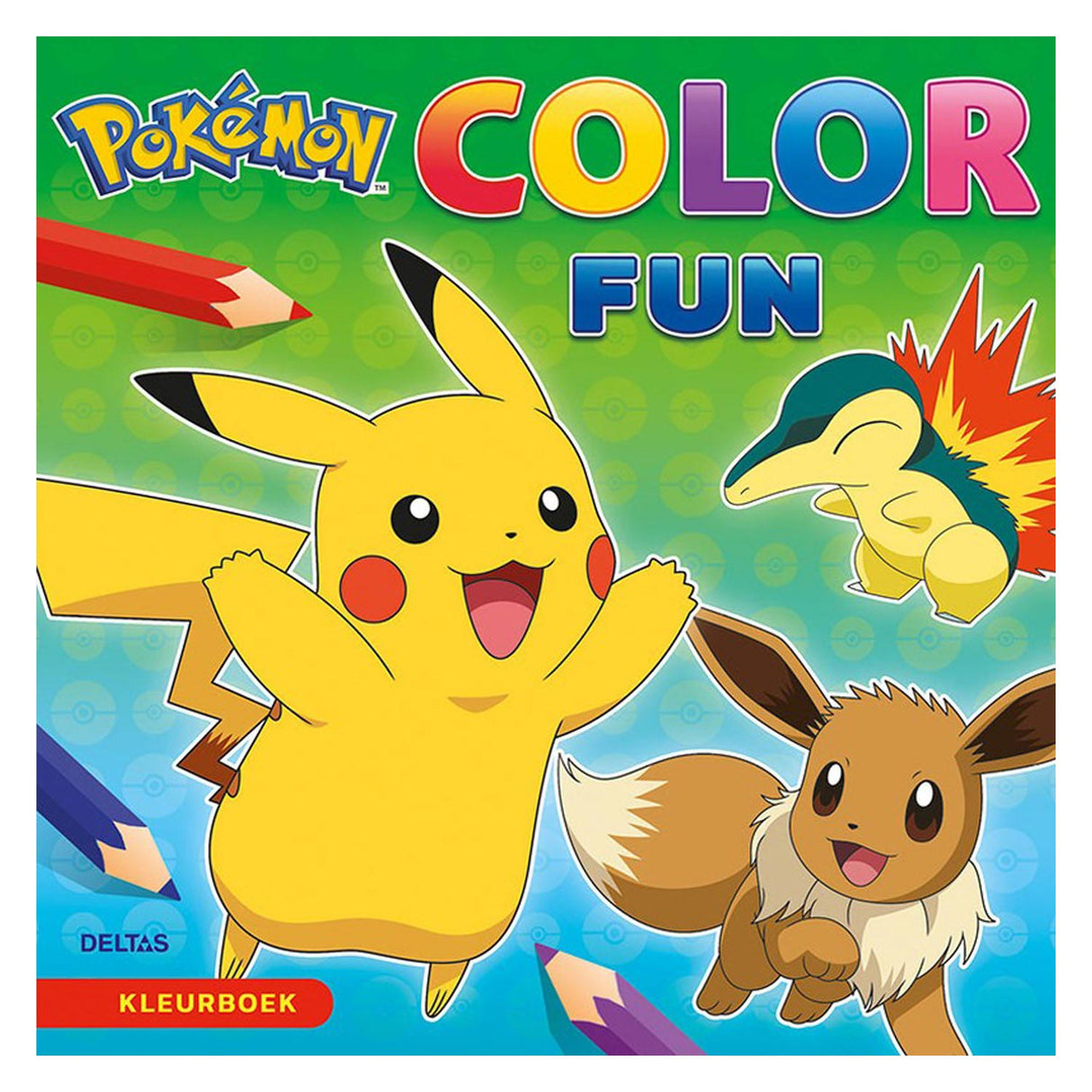 Deltas Pokemon Color Fun Fun Omalovací kniha