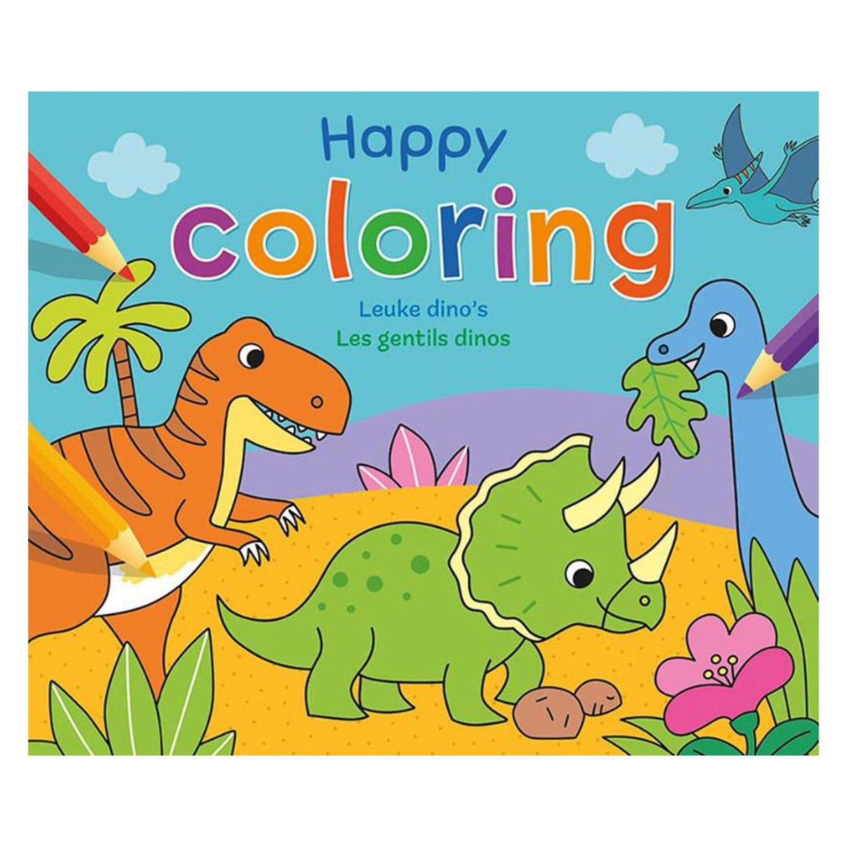 Deltas Happy Coloring - Pěkní dinosauři