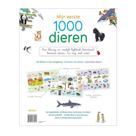 Deltas mijn eerste 1000 dieren kijkboek