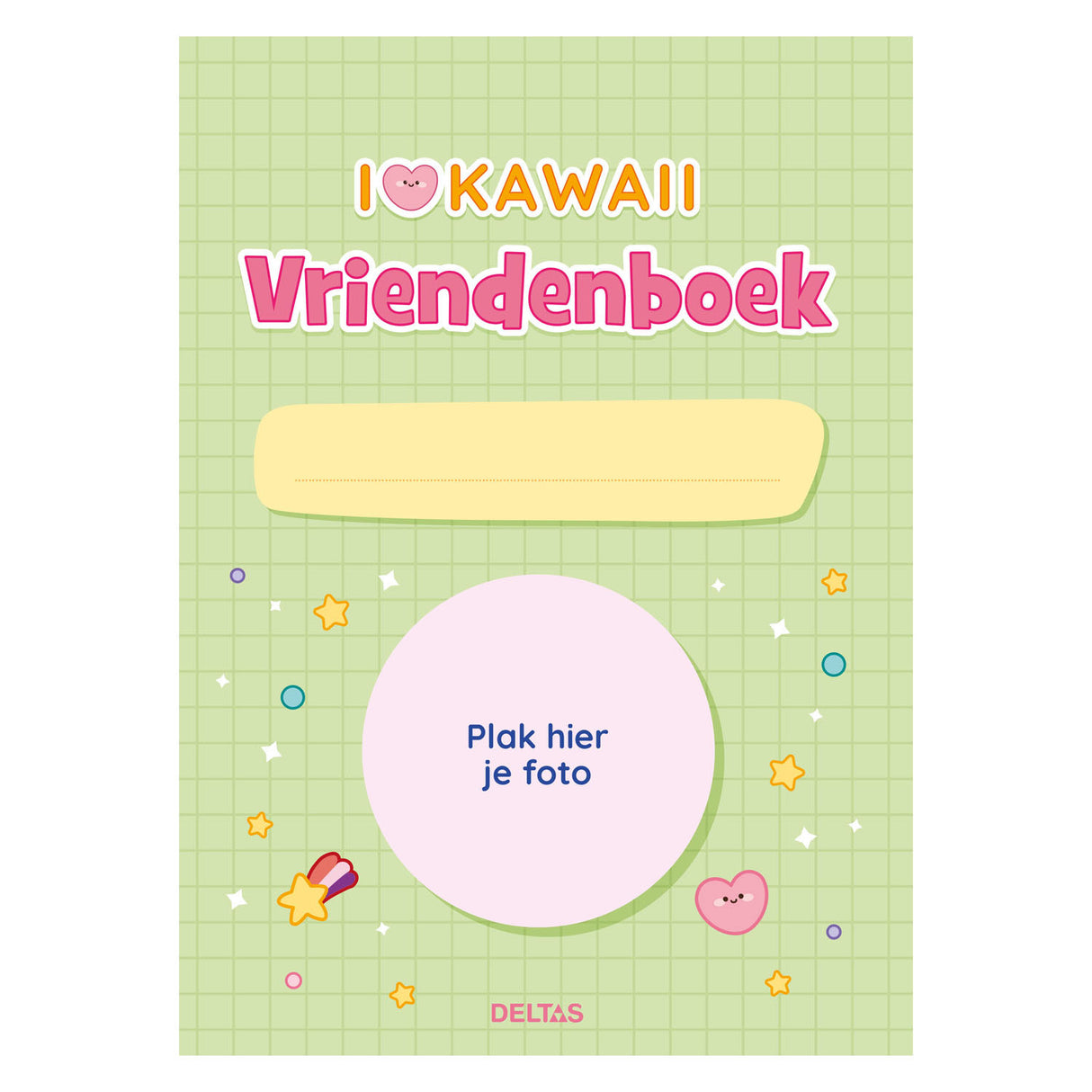 Deltas ik hou van kawaii vriendenboek