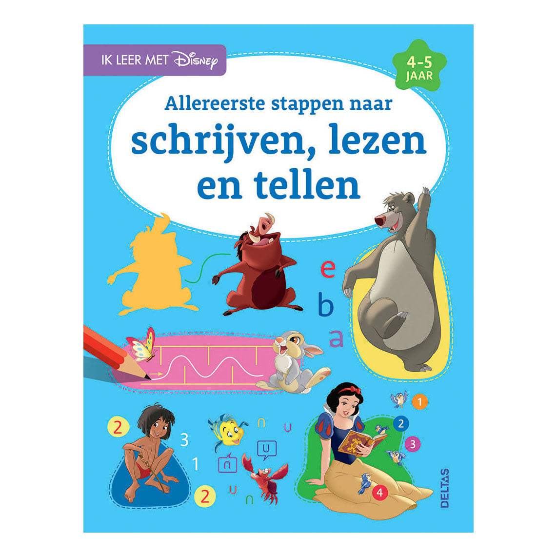 Deltas Ik Leer met Schrijven, Lezen en Tellen (4-5 j.)