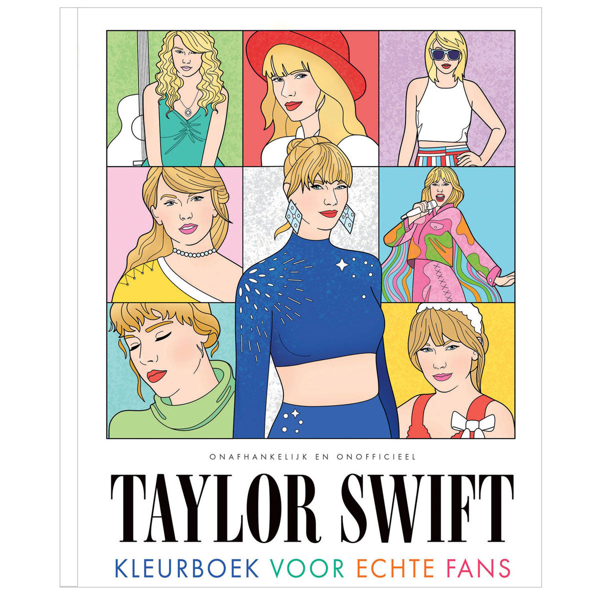 Deltas Taylor Swift Malbuch für echte Fans