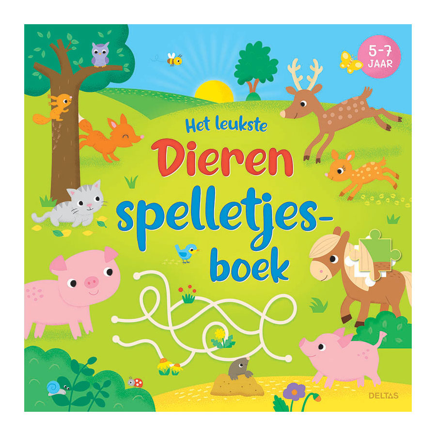 Deltas The Nicest Animal Game Book 5-7 år