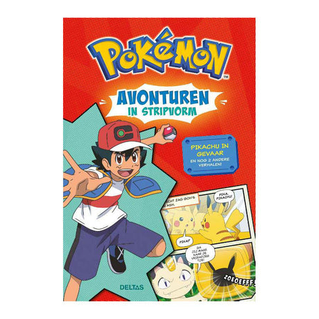 Deltas pokémon avonturen in stripvorm - pikachu in gevaar