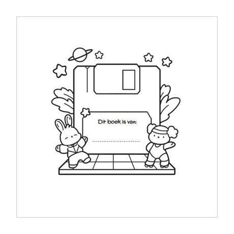 Deltas cozy vintage - comfy kleurboek