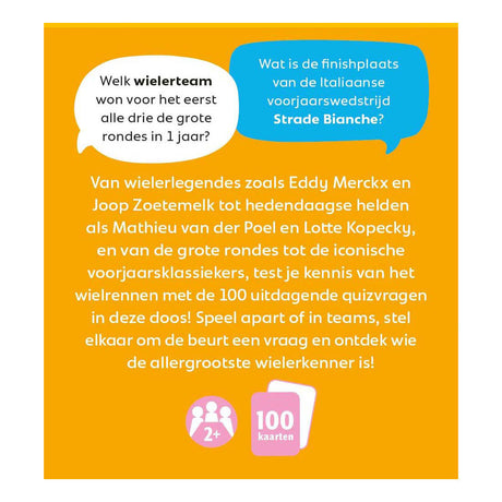 Deltas let's quiz! - wielrennen