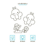 Deltas mijn eerste woordjes kleur- en stickerboek - 3-5 jaar
