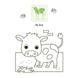 Deltas lieve dieren kleur- en stickerboek - 3-5 jaar