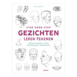 Deltas stap voor stap gezichten leren tekenen