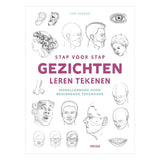 Deltas stap voor stap gezichten leren tekenen