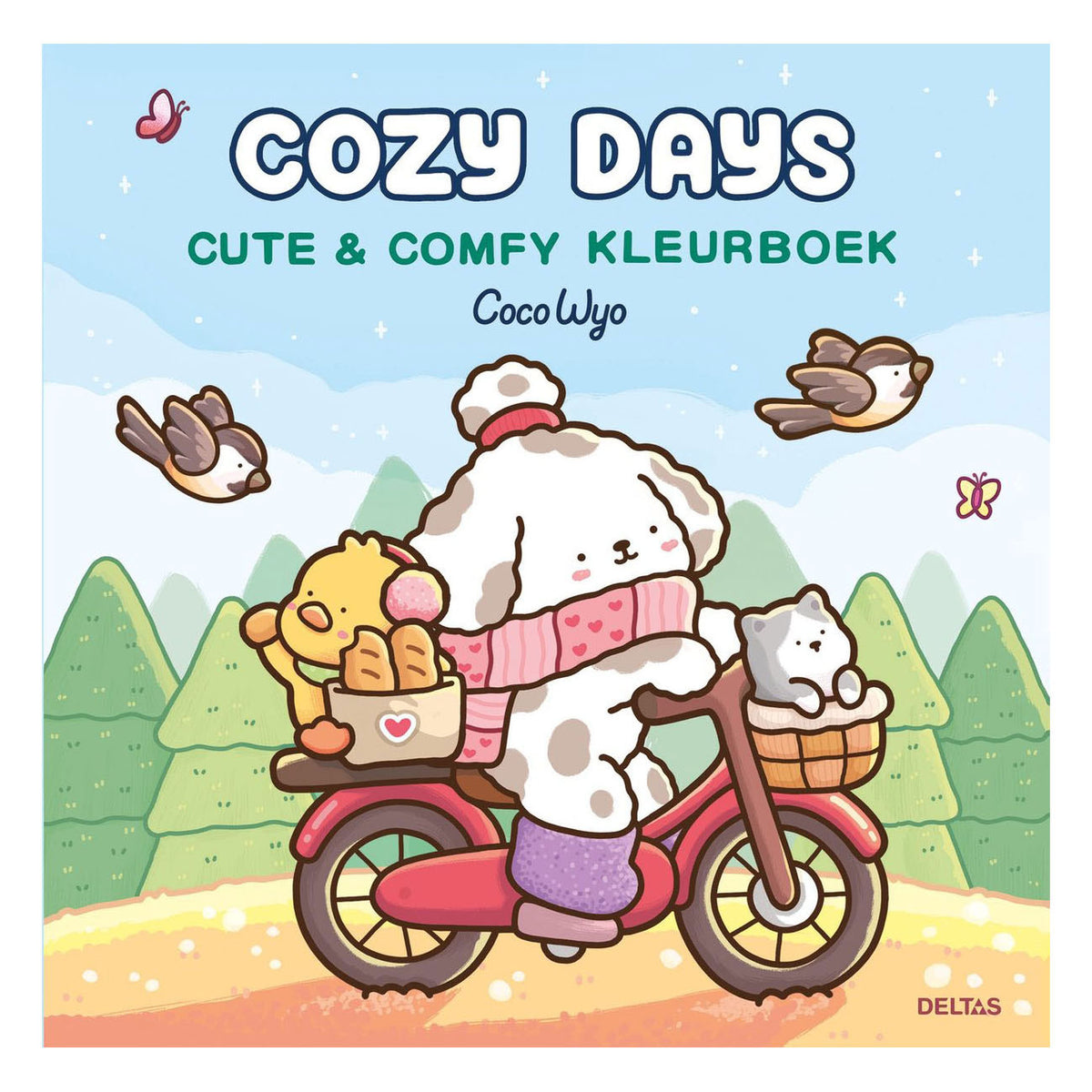 Deltas cozy days cute comfy kleurboek coco wyo