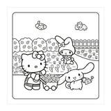Deltas hello kitty and friends cute cozy color
