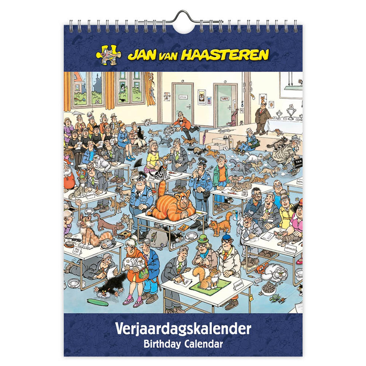 Comello jan van haasteren verjaardagskalender 18x25cm