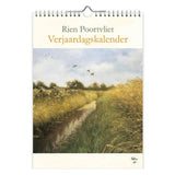 Comello rien poortvliet a4 natuur verjaardagskalender 30x21cm