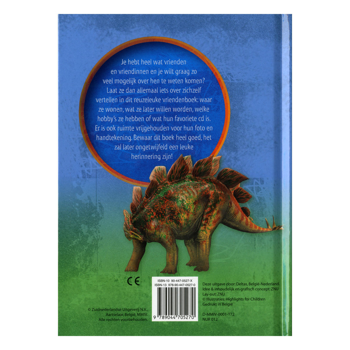 Deltas dino vriendenboek - - hardcover