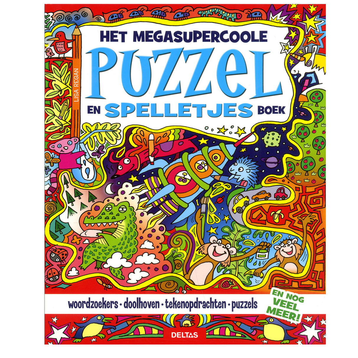 Il libro del puzzle e dei giochi super cool