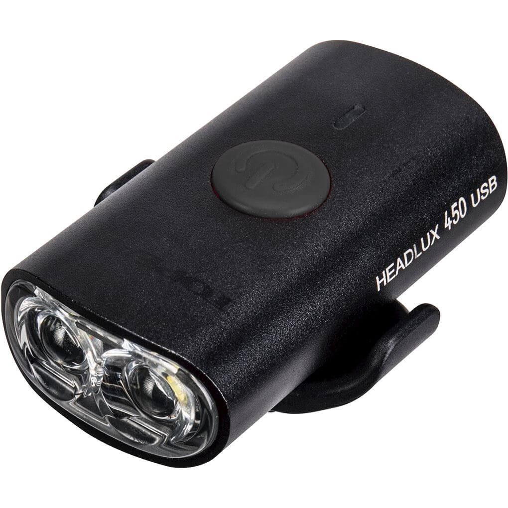 TopEak Helmet LED Headlux 450 USB Svart