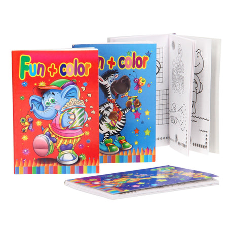 Boek specials nederland bv fun color kleur- en spelletjesboekje