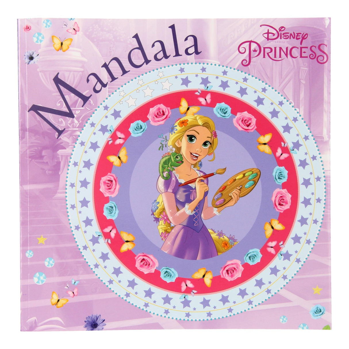 Barevná kniha Disney Princess Mandala