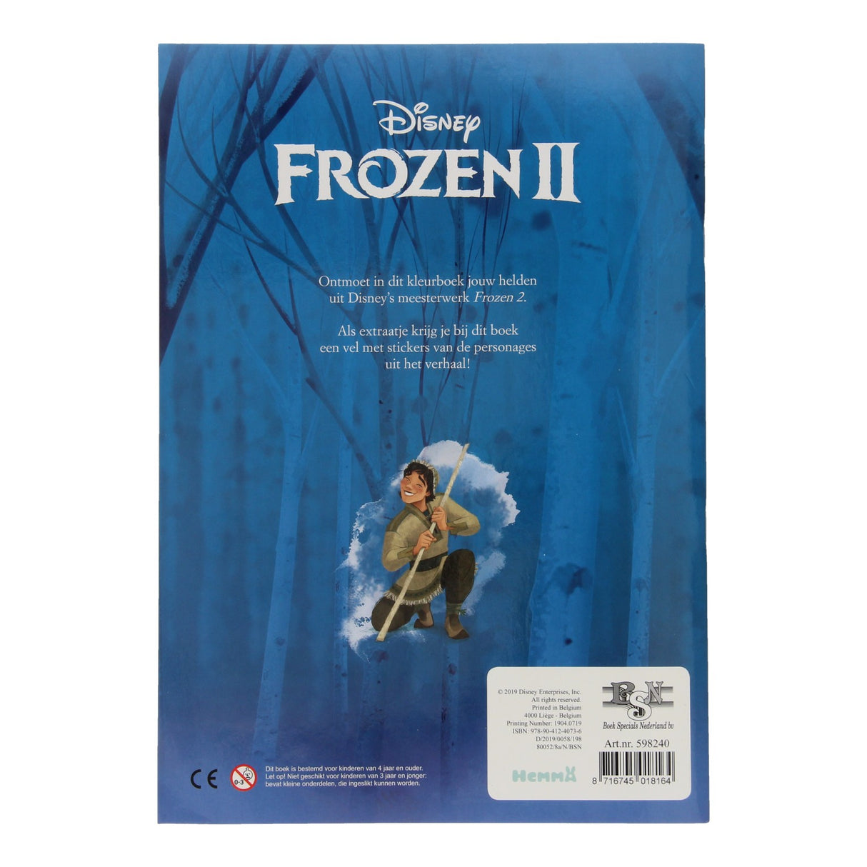 Disney Frozen II Color book with stickers