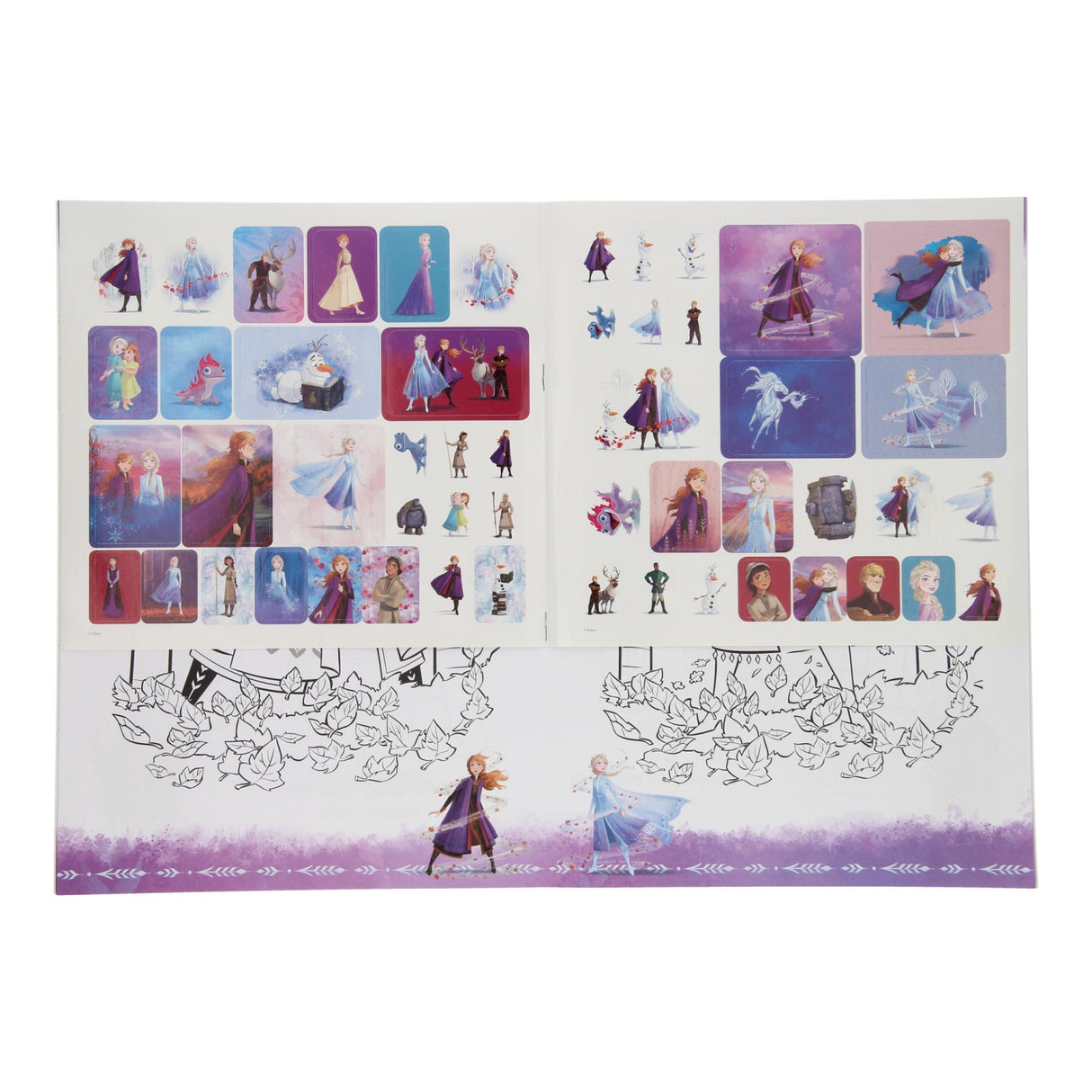 Disney Frozen II Color book with stickers