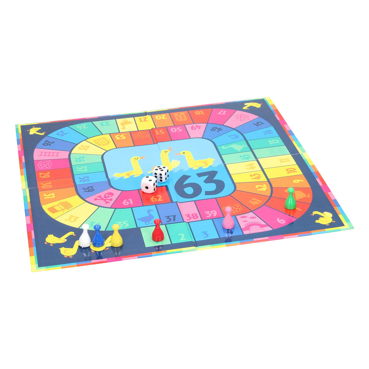 kinderspel ludo ganzenbord 2in1