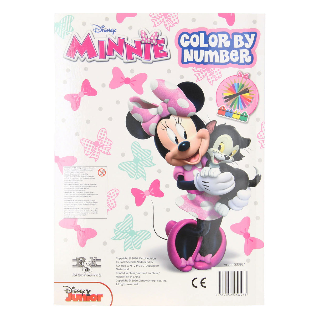 Buch Specials Nederland BV Farben auf Nummer Minnie Mouse