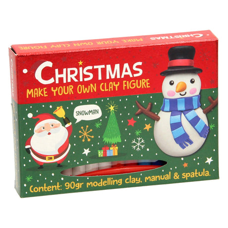 Wins holland maak je eigen kleifiguur kerst - 90gr. klei