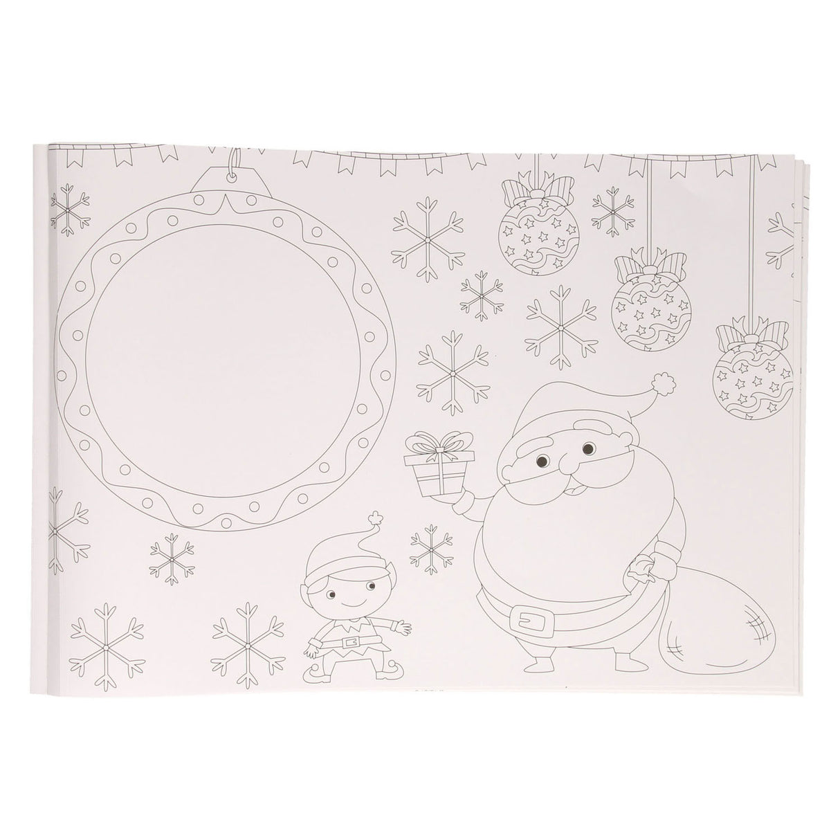 Colorbook PlacEmat Navidad, 12st.