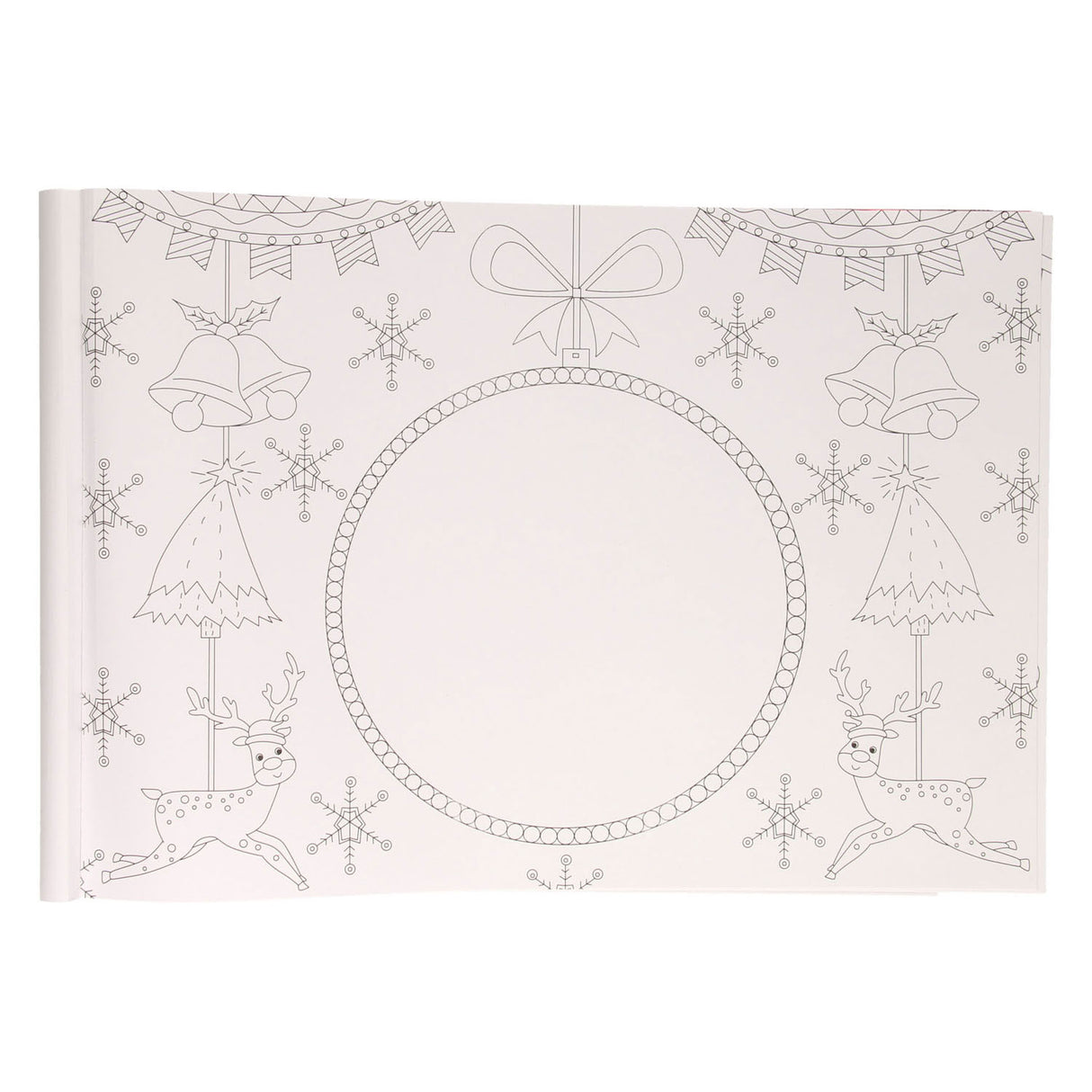 Wins holland kleurboek placemat kerst, 12st.
