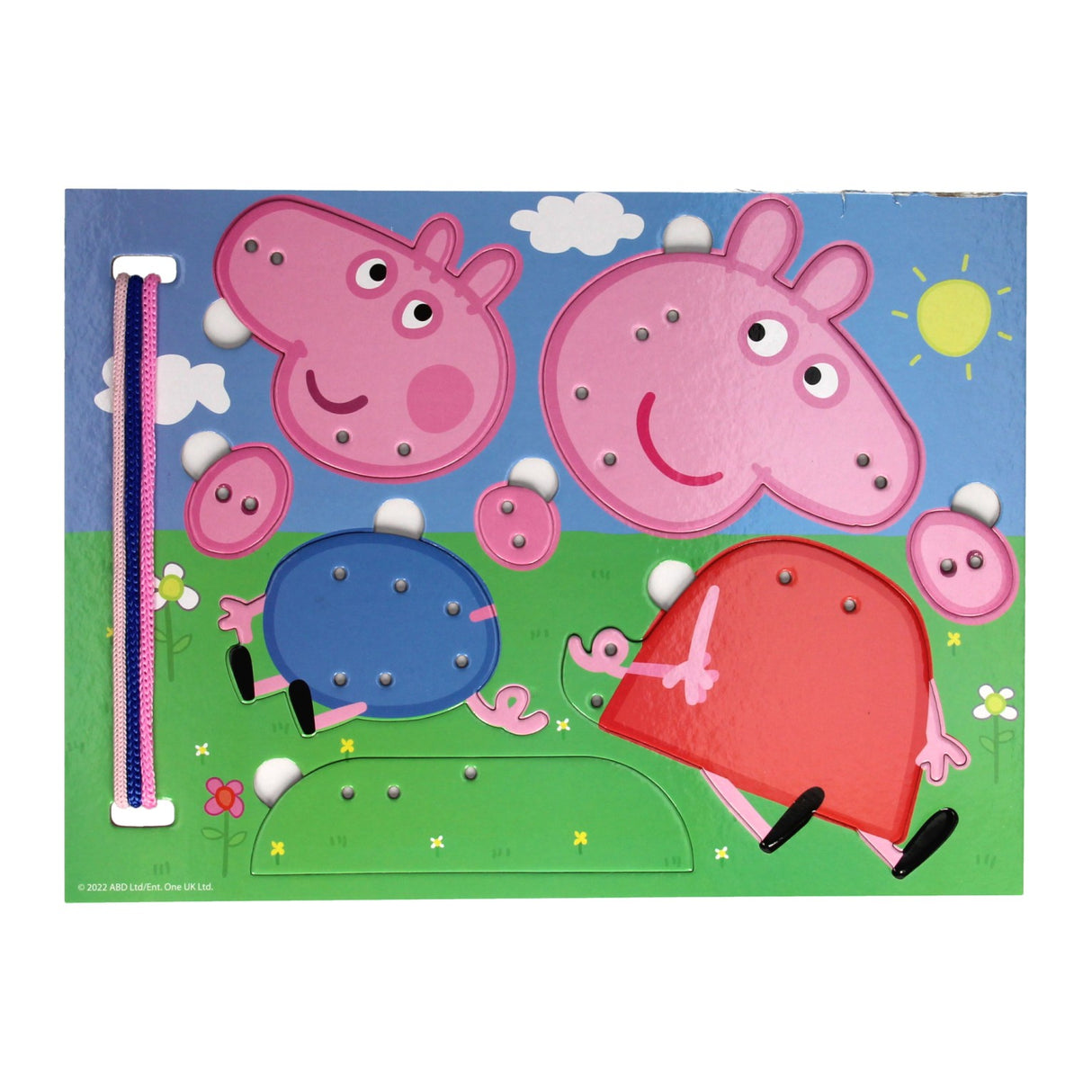 Vítězství Holland jezdící na peří puzzle peppa prase