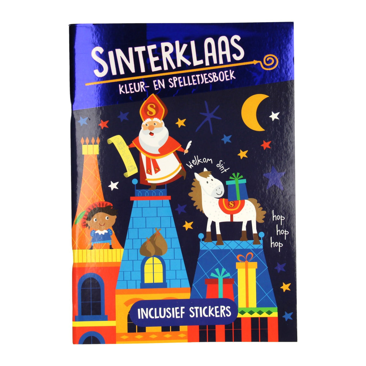 Wygrywa Holland kolor i aktywność książka A4 Sinterklaas