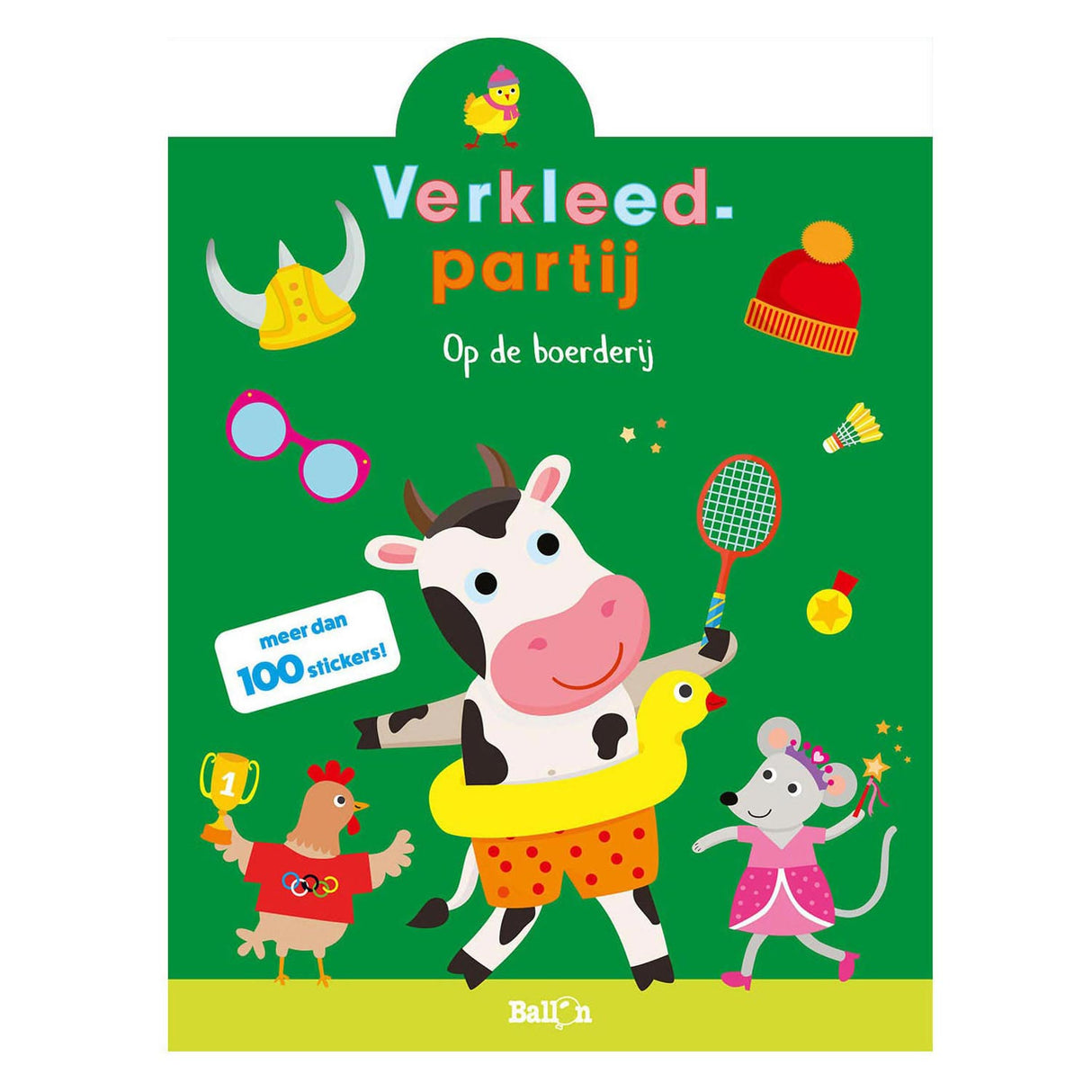 Kleed op Party Stickerbook: um Bauerenhaff